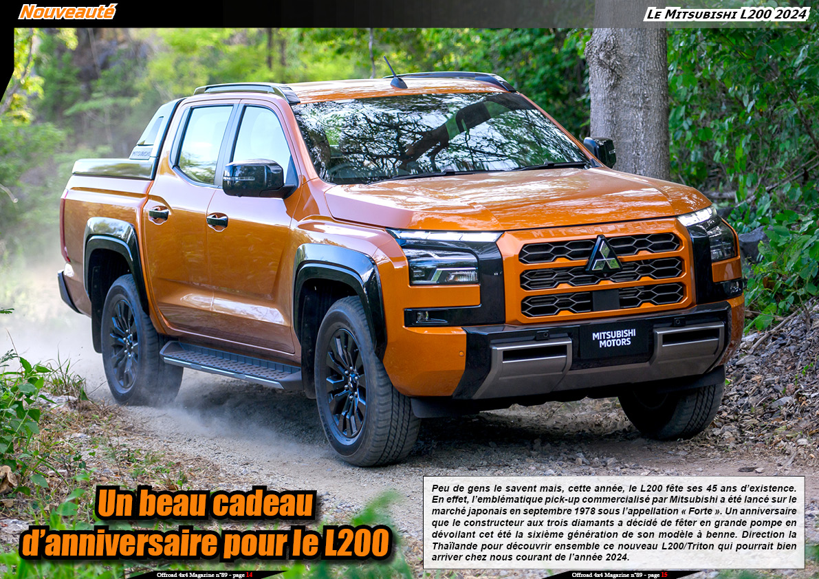 Le Mitsubishi L200 2024