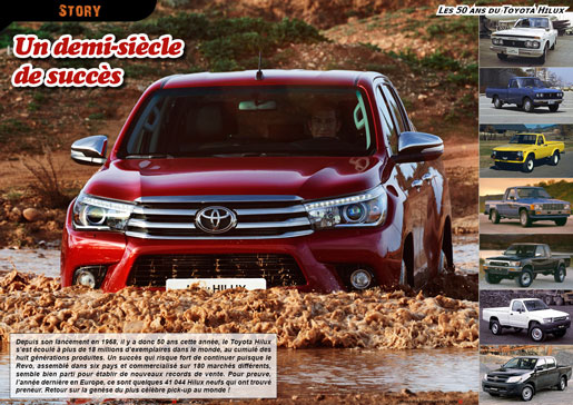 La story des 50 ans du Toyota Hilux