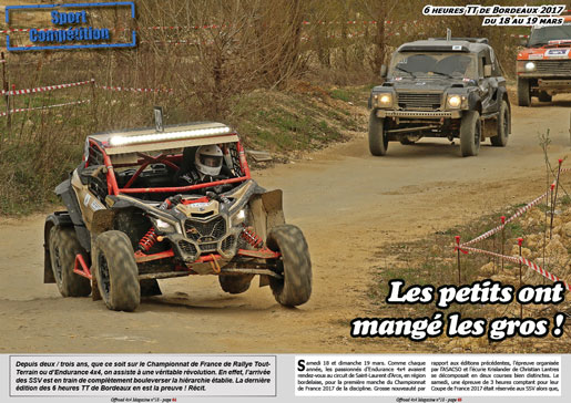 Les 6 heures TT de Bordeaux 2017