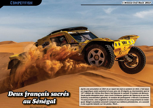L'Africa Eco Race 2022
