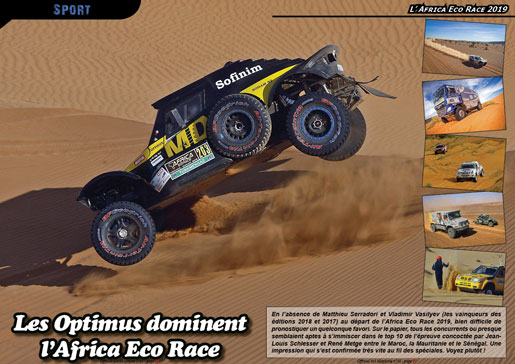 L'Africa Eco Race 2019