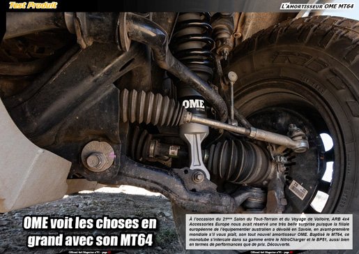 L'amortisseur OME MT64