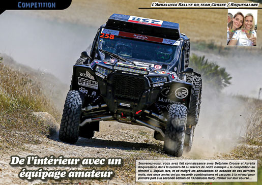 L'Andalucia Rallye du team Crosse / Roquesalane