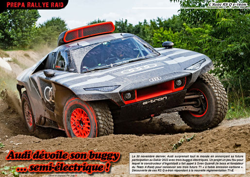 Le buggy Audi RS Q e-tron