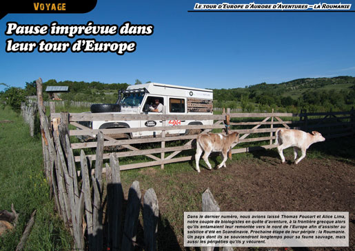 Tour d'Europe d'Aurore d'aventures - partie 3