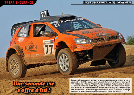 Le buggy T1A du Team DS Racing