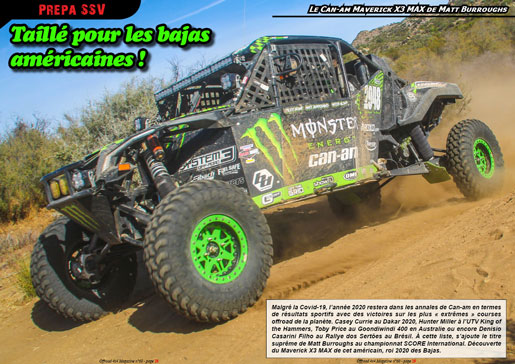 Le Can-am X3 MAX de Matt Burroughs