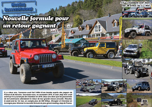 Le Chambon sur Jeep 2017