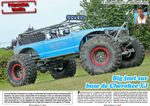 Le Jeep Cherokee XJ de Jonathan Piani