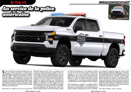 Le Chevrolet Silverado PPV