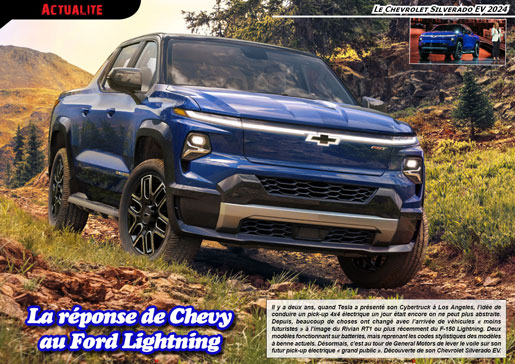 Le Chevrolet Silverado EV 2024