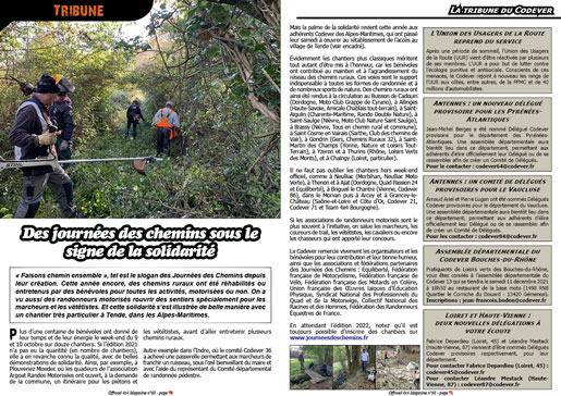 La tribune du Codever - novembre 2021
