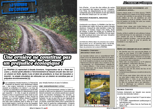La tribune du Codever - juin 2017
