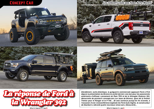 Les concept-cars des Ford Auto Nights