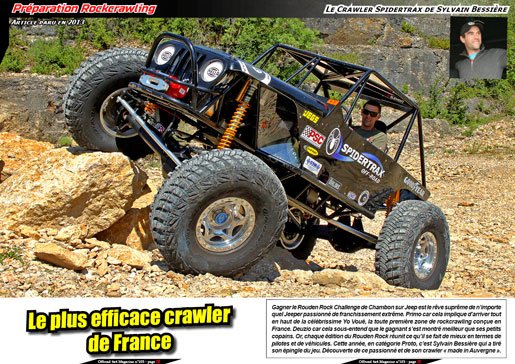 Le Crawler Spidertrax de Sylvain Bessière