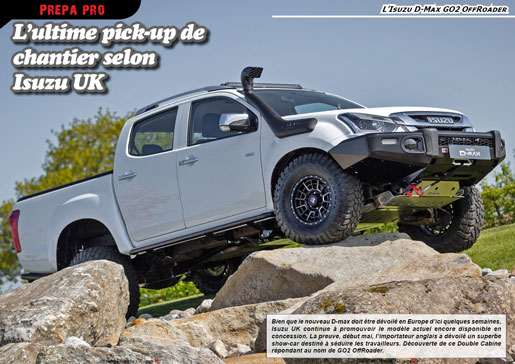 L'Isuzu D-Max GO2 OffRoader