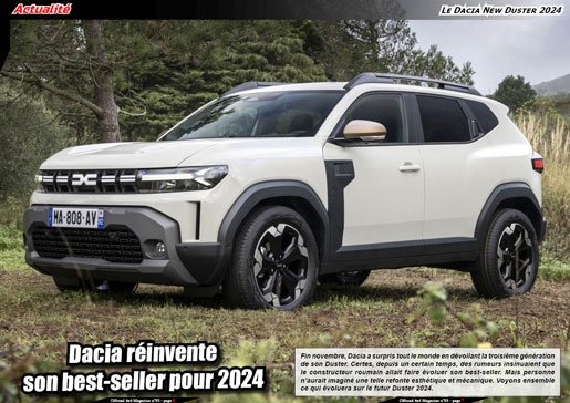 Le Dacia New Duster 2024
