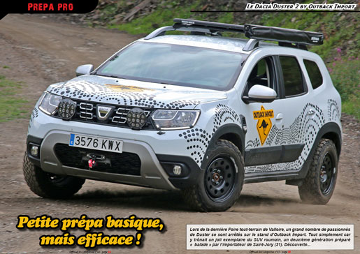 Le Dacia Duster 2 by Outback Import