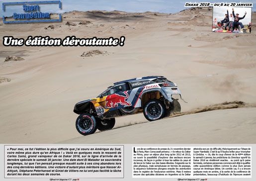 Le Dakar 2018