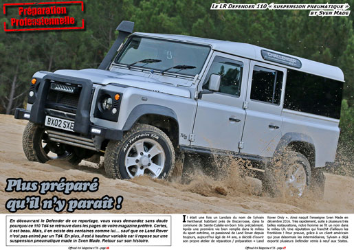 Le Defender 110 pneumatique by Sven Made