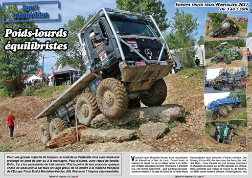 L' Europa Truck Trial Montalieu 2017