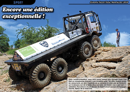 Europa Truck Trial Montalieu 2019