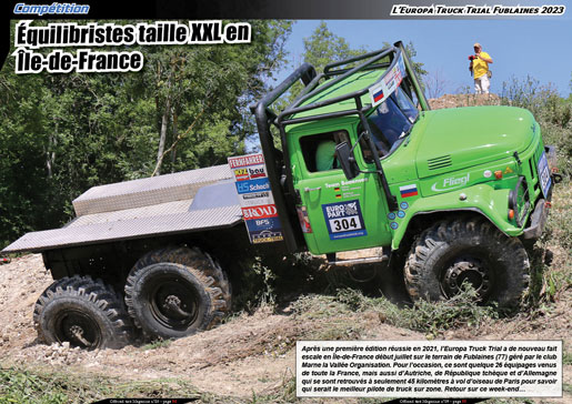 L'Europa Truck Trial Fublaines 2023