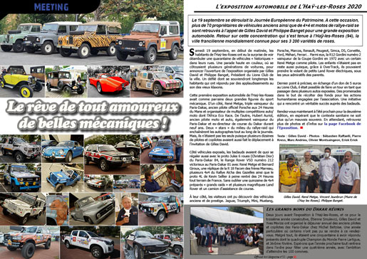 L'exposition auto de L'Haÿ-les-Roses 2020