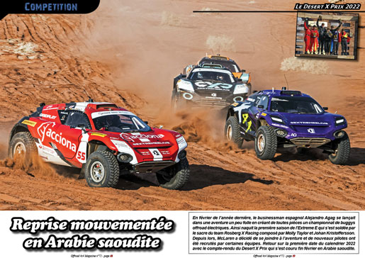 Le Desert X Prix 2022