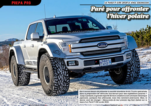Le Ford F-150 bigfoot d'Emil Grimsson