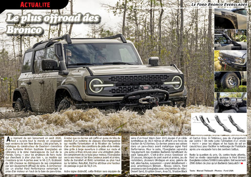 Le Ford Bronco Everglades