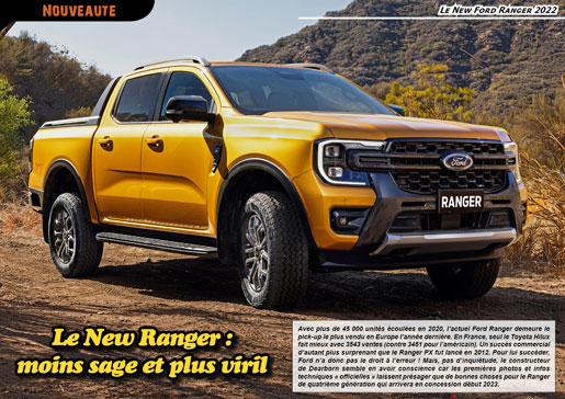 Le New Ford Ranger 2022
