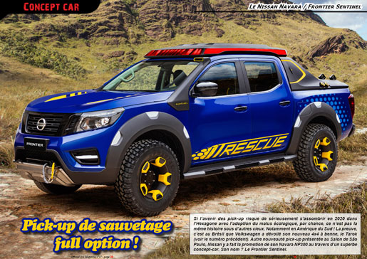 Le Nissan Navara / Frontier Sentinel