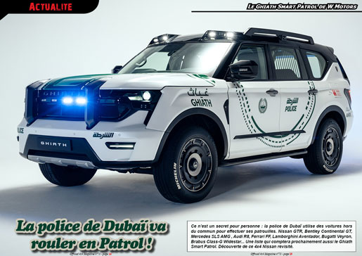 Le Ghiath Smart Patrol de W Motors