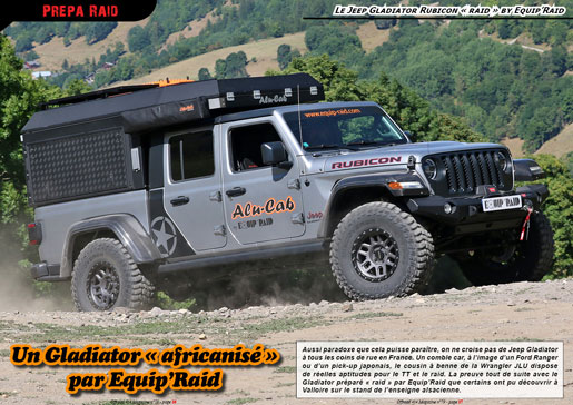 le Jeep Gladiator raid by Equip'Raid