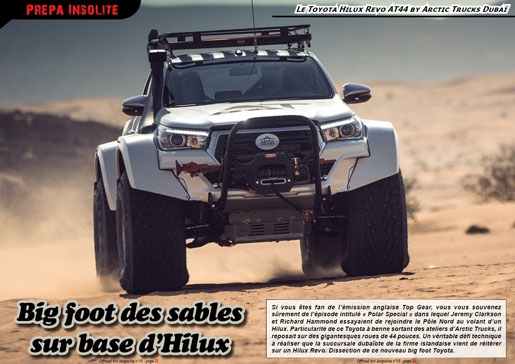 Le Toyota Revo AT44 by Arctic Trucks Dubaï