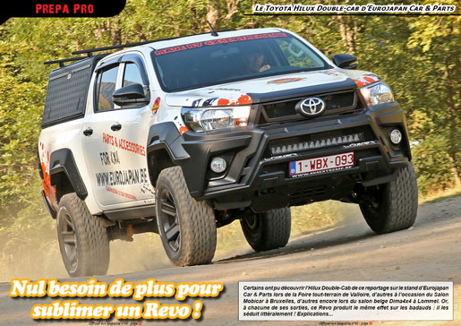 Le Toyota Hilux d'Eurojapan Car & Parts