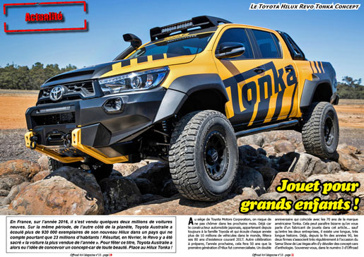Le Toyota Hilux Revo Tonka Concept