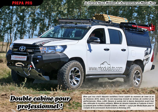 Le Toyota Hilux Worker by Modul Auto