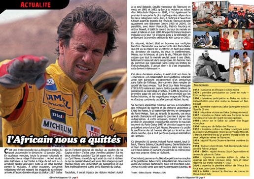 Hommage à Hubert Auriol