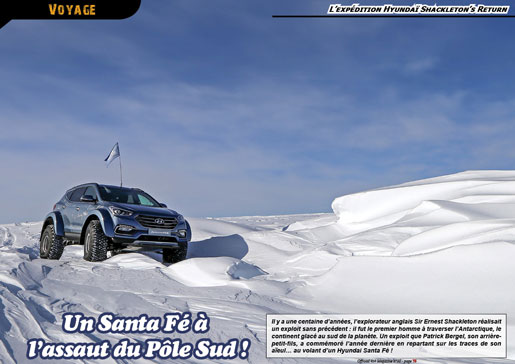 L'expédition Hyundaï Shackleton Return