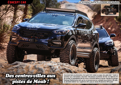 Le Hyundai Santa Fe Extreme Off-Roader