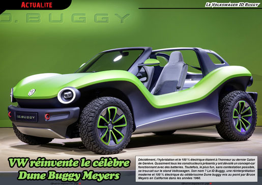 Le Volkswagen ID Buggy
