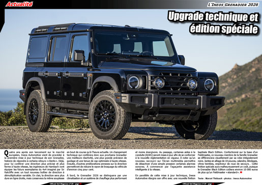 L'Ineos Grenadier 2026