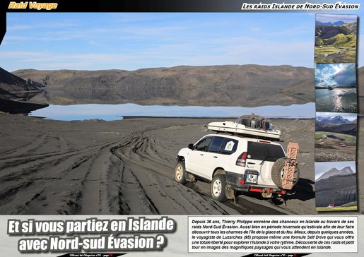 Les raids Islande de Nord-Sud Évasion