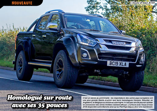 L'Isuzu D-max AT35