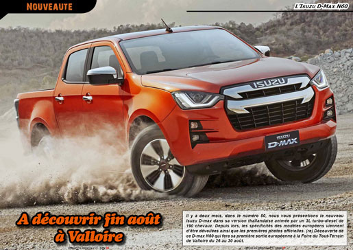 L'Isuzu D-Max N60 2020