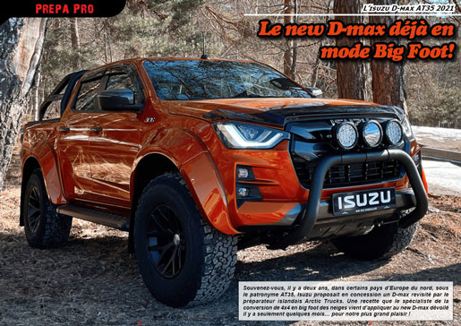 L' Isuzu D-max AT35 2021