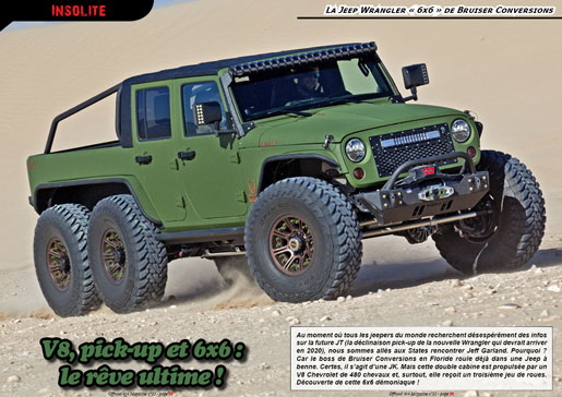 La Wrangler « 6x6 » de Bruiser Conversions