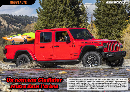 Le Jeep JT Gladiator